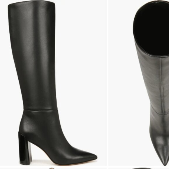 Vince Pilar Leather Knee High Boots in Black, Size 9 (NWT) - Picture 5 of 7